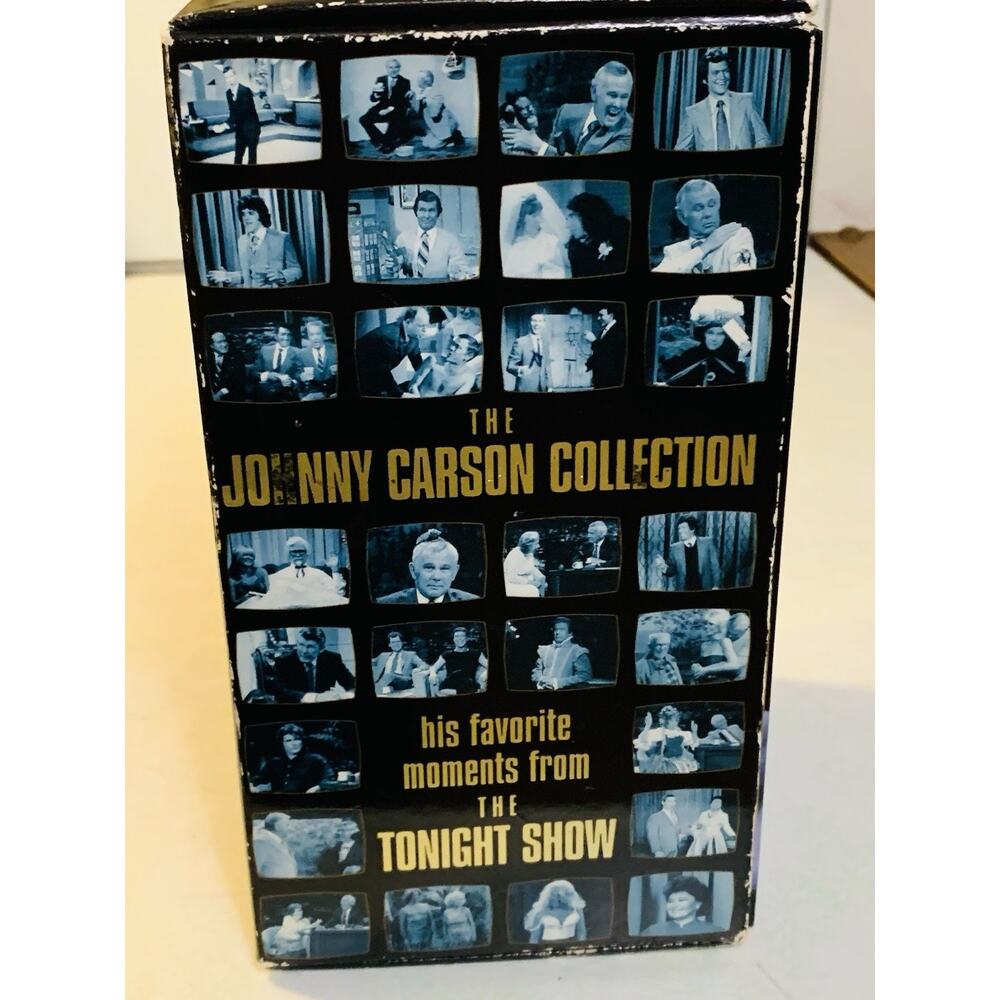 Johnny Carson: His Favorite Moments From the Tonight Show Gift Set VHS